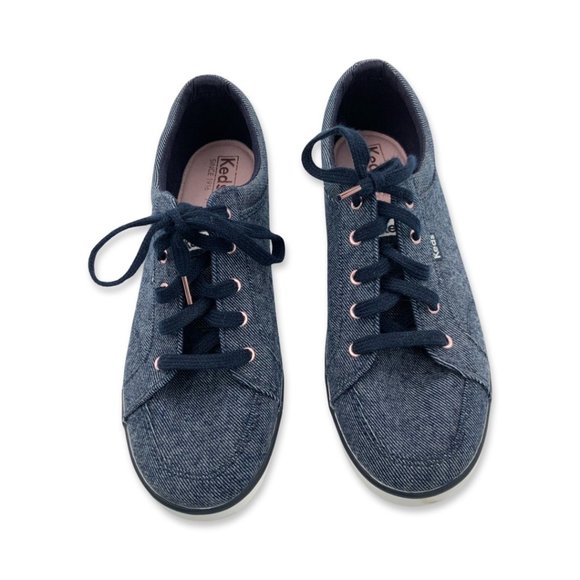 Keds Center III Tie Casual Show Dream Memory Foam Womens 8 Blue - Picture 5 of 9